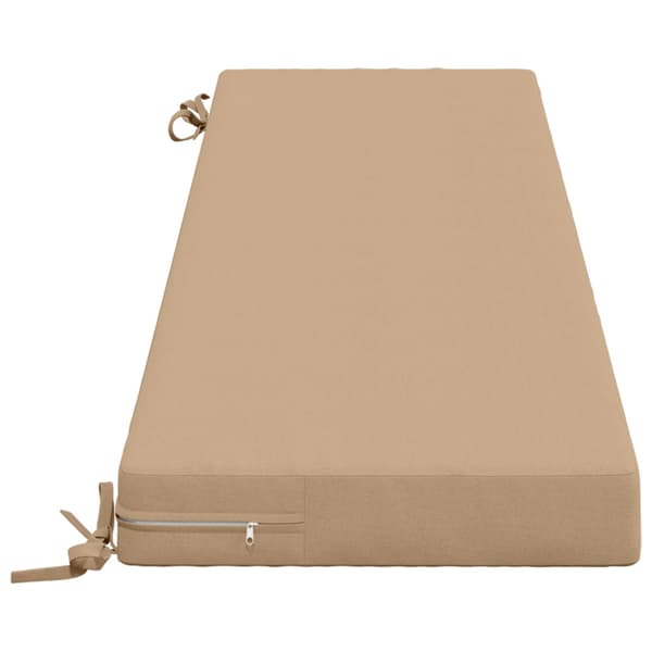2-delade Bänk Kuddar SOEST 2 st 100% Polyester Sand