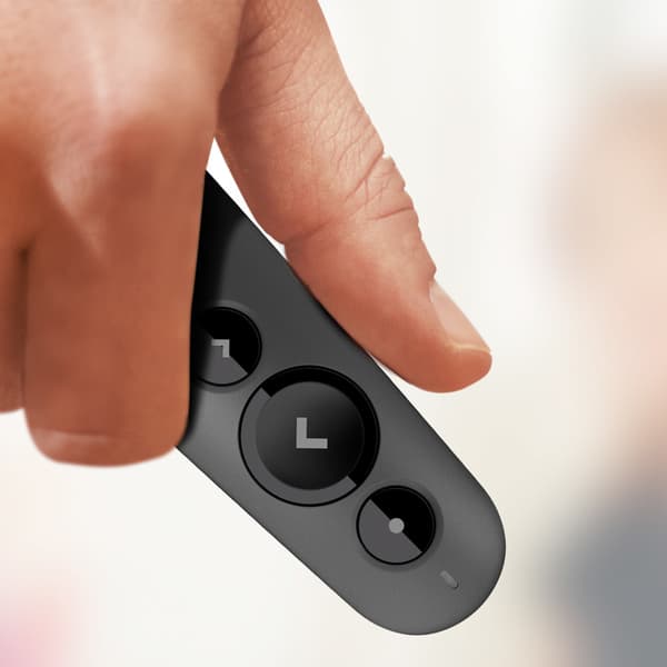 Logitech R500 trådlösa presentatörer Bluetooth/RF grafit
