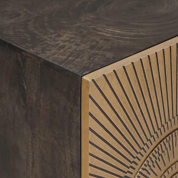 Sideboard Mässing 105 x 30 x 70 cm