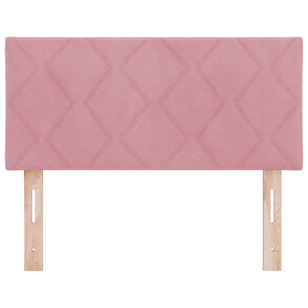 LED huvuddyna Rosa 100 cm Sammet