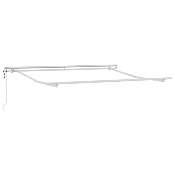 Markisram Vit 350 x 250 cm Aluminium