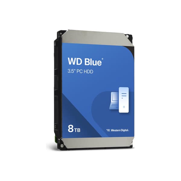 WD Blue WD80EAAZ - hårddisk - 8 TB - SATA 6Gb/s