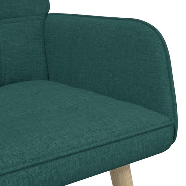 Tvåsitssoffa Mörkgrön 115 x 61 x 87 cm tyg