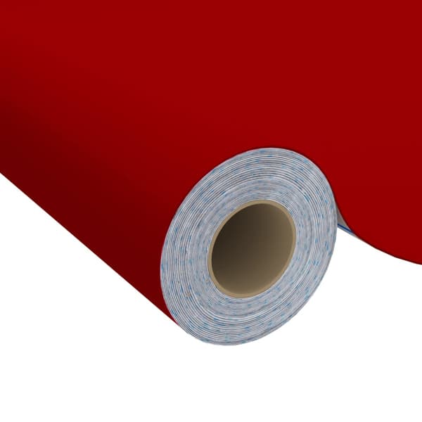 Dekorplast röd 500x90 cm PVC