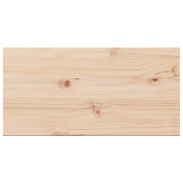 Bordsskivor 2 st 70x35x2,5 cm rektangulär massiv furu