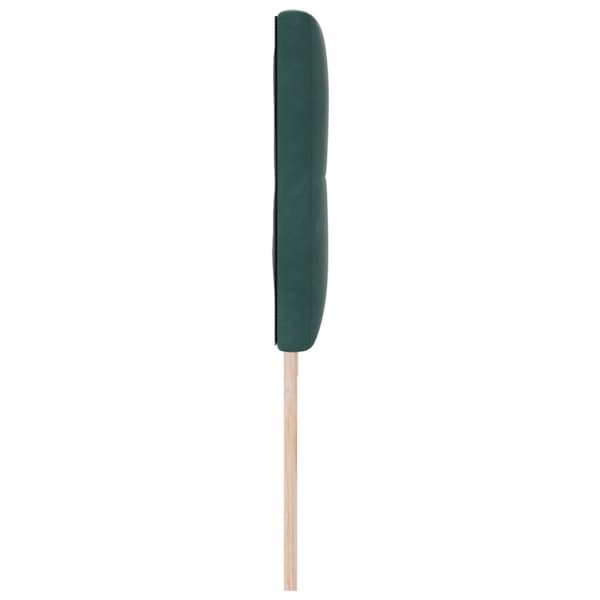 Huvudgavel Mörkgrön 200 cm Sammet