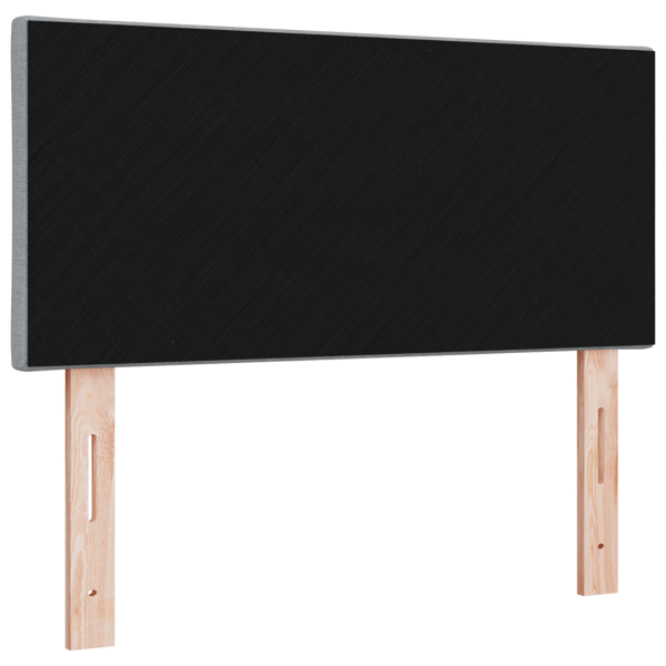 LED huvuddyna Ljusgrå 90 cm tyg