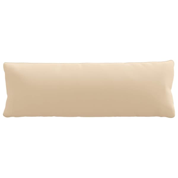 1-delad ryggkudde PUTTEN 100% Polyester Gräddvit