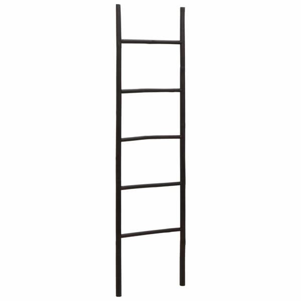Filt Stege Svart 50 x 190 cm Bambu