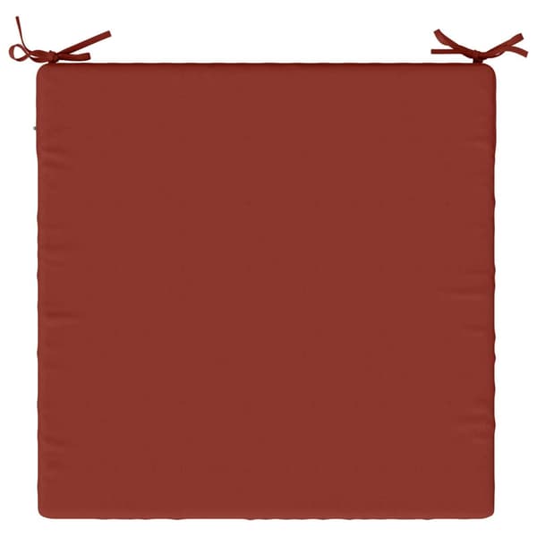 4-delade Sittdynor SOEST 4 st 100% Polyester Röd 60 x 60 x 7 cm