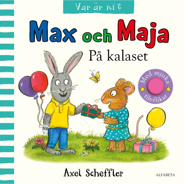 Max och Maja på kalaset (bok, board book)
