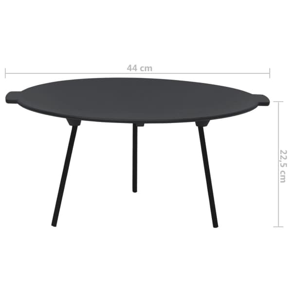 Grillplatta Ø44 cm gjutjärn