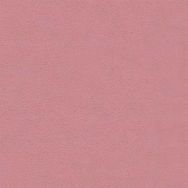 Gungstol med fotpall rosa sammet
