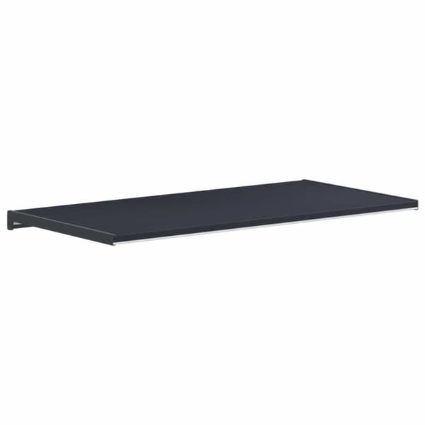 Fönsterbräda Anthracit med träådring 100 x 40 x 4,5 cm PVC
