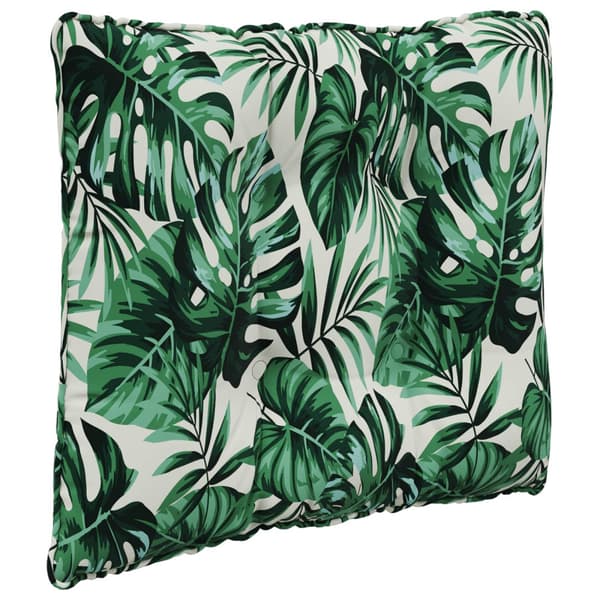Utomhus Soffa Kudde 3 pcs Bladmönster Polyester