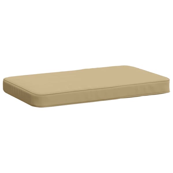 1-delad Bänk Kudde VUGHT 100% Polyester Beige 60 x 40 x 5 cm