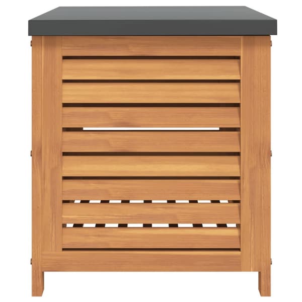Dynbox 60x50x55 cm massivt eukalyptusträ