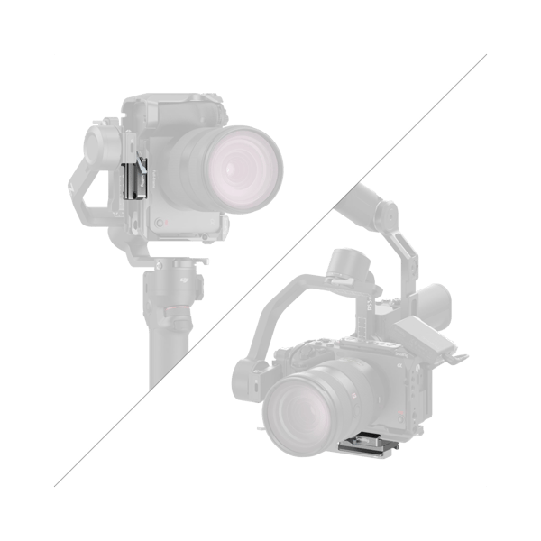 SmallRig 4639 HawkLock H38 Arca-Swiss Quick Release Plate for DJI Stabilizers