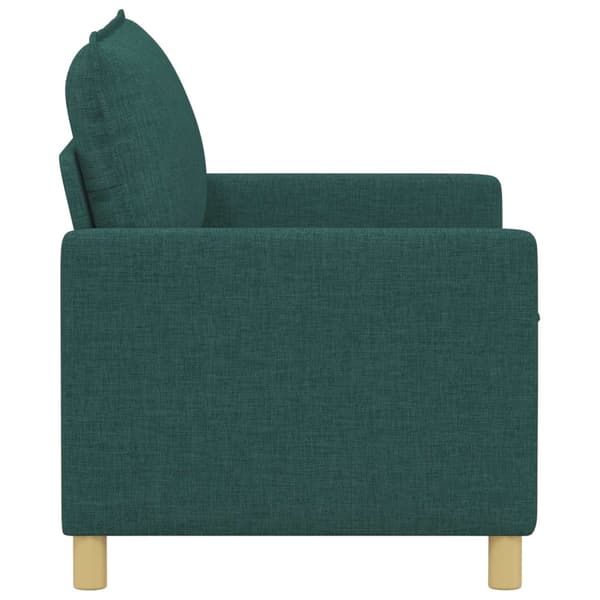 Soffa Mörkgrön Tyg