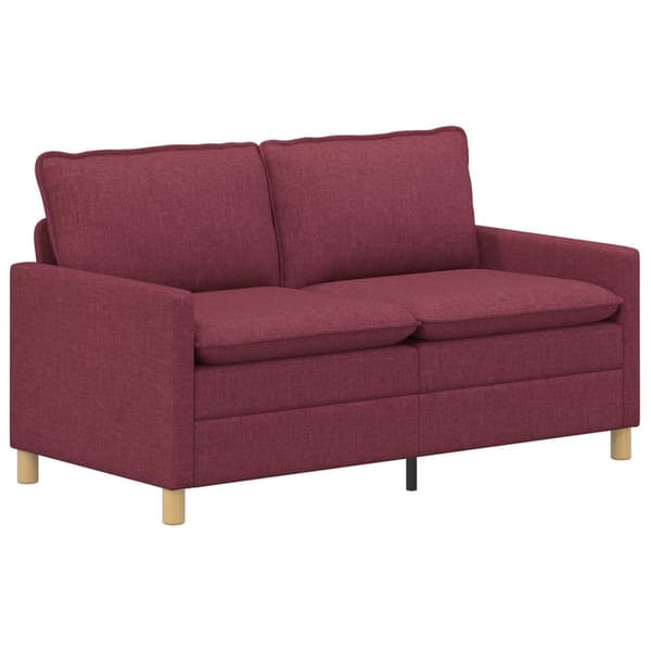 Soffa Vinröd Tyg