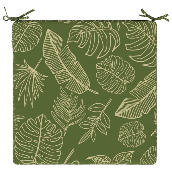 1-delad Sittdyna SOEST 100% Polyester Bladdesign 70 x 70 x 3 cm