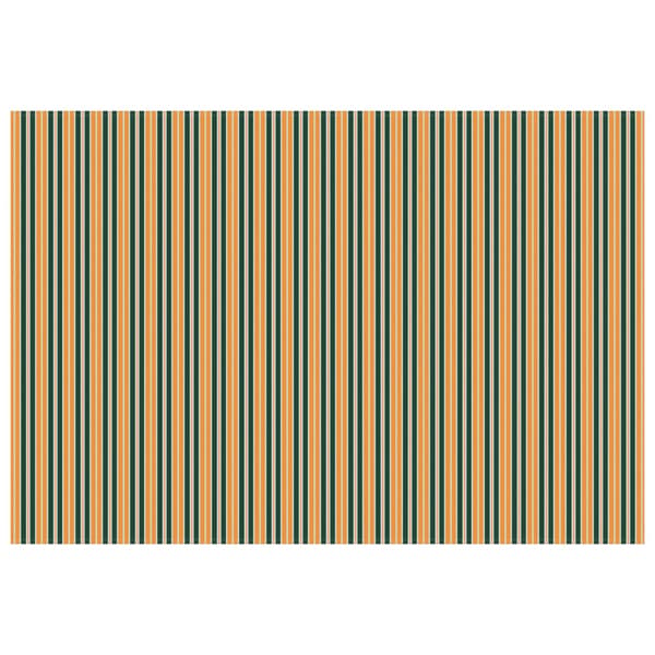 Markisväv Grön och Gul 600 × 350 cm Polyester