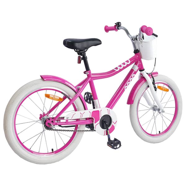 Barncykel 18 Tum för 5-7 år gamla Rosa