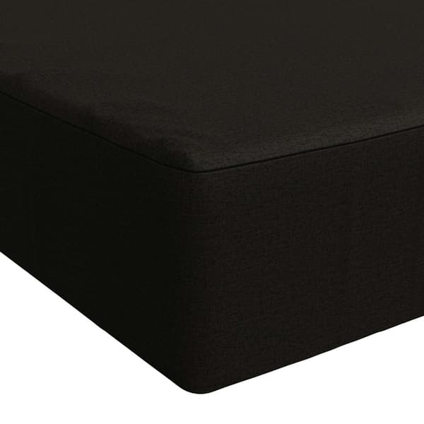 Sittkudde SOEST 100% Polyester Svart 120 x 60 x 15 cm