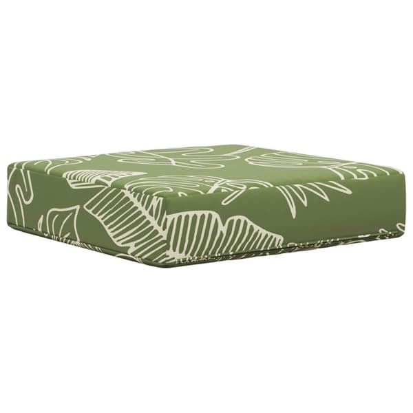Utomhus sitskudde Gröna Blad 40 x 40 x 8 cm 100% Polyester