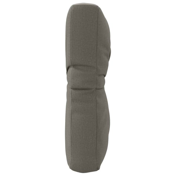 Pallryggkudde VIANEN 100% Polyester Grå 70 x 40 x 12 cm