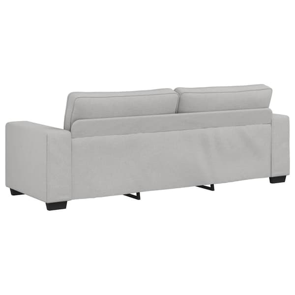 3-sitssoffa molngrå 220x77x82 cm tyg