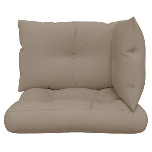 Palldynor 3 st taupe tyg