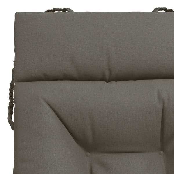 Solstol Kudde VIANEN 100% Polyester Grå 200 x 80 x 8 cm