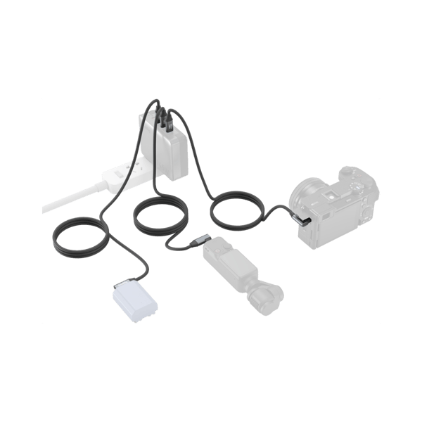 SmallRig 4791 USB-C (Straight) to USB-C (Angled) Data Cable 60cm