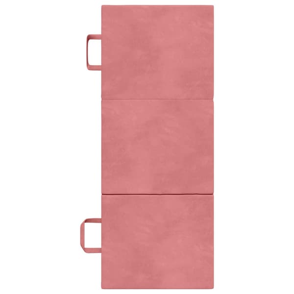 Fällbar Soffbed 90 x 63 x 45 cm Rosa