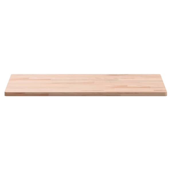 Bordsskiva 60x40x1,5 cm rektangulär massivt bokträ