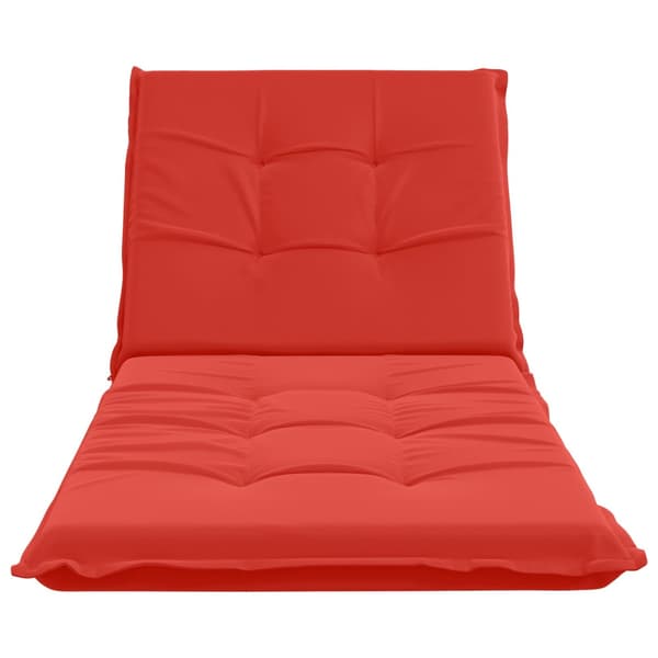 Solstol Kudde GEMERT 100% Polyester Röd 190 x 80 x 9 cm