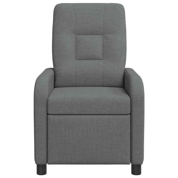 Recliner Mörkgrå Tyg