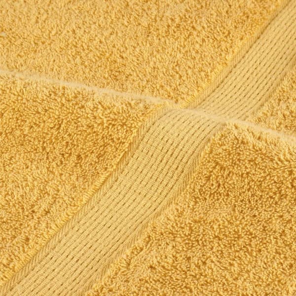 Premium handdukar 6 st SOLUND guld 600 gsm