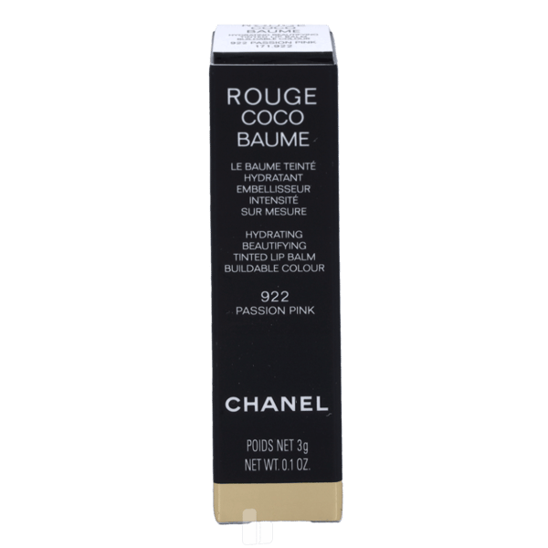 Chanel Rouge Coco Hydrating Beautifying Tinted Lip Balm 3 gram Dam
