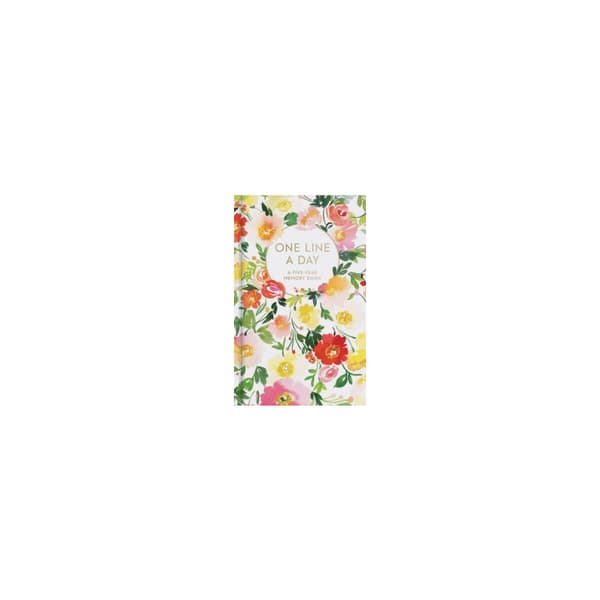 Floral One Line a Day : A Five-Year Memory Book (bok, eng)