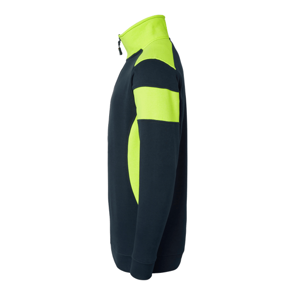 222 Sweat Navy/fluorescent yellow Unisex