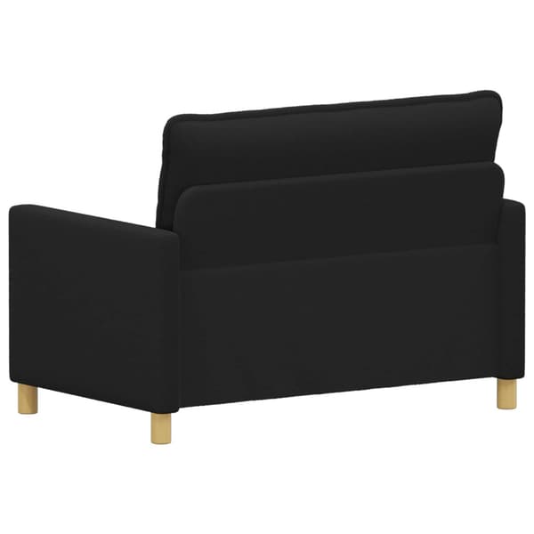 Soffa Svart 126 x 81 x 87,5 cm Tyg
