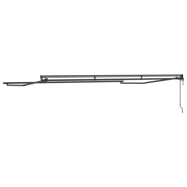 Markisram Justerbar Antracit 4,5 × 3 m Stål