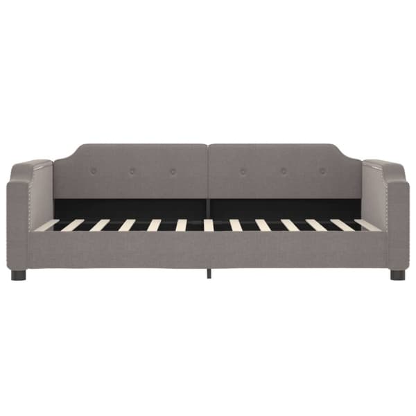 Dagbädd taupe 90x200 cm tyg