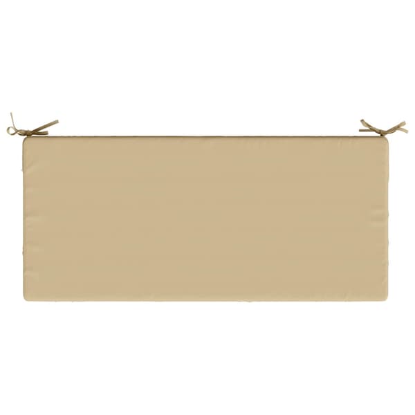 Bänk kudde SOEST 100% Polyester Beige 120 x 50 x 8 cm