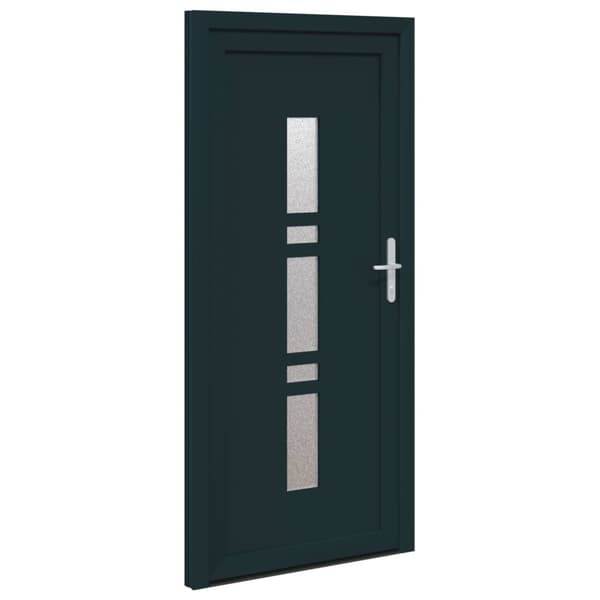 Framdörr Antracit 98 x 200 cm PVC