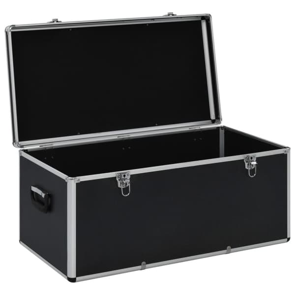 Förvaringsväskor 3 st svart aluminium