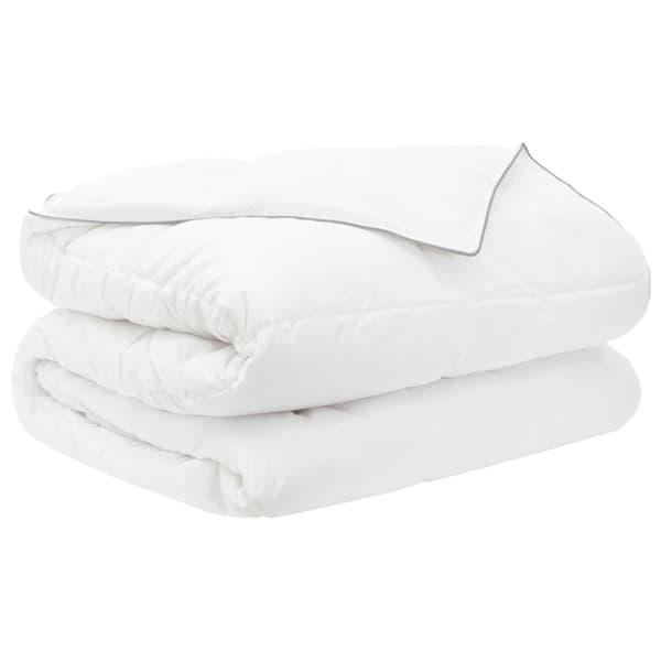 Täckeset med kudde 2 pcs Vit Bambufiber