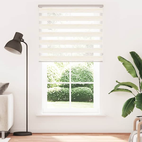 Rullgardin zebra 125x200 cm tyg bredd 120,9 cm polyester